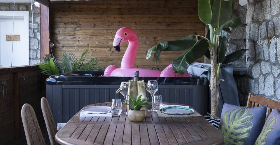 suite aitone terrasse vacances hotel corse porticcio vue mer 2021